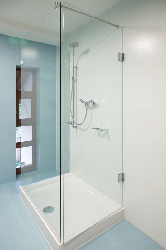 Stylish Shower with Frameless Doors
